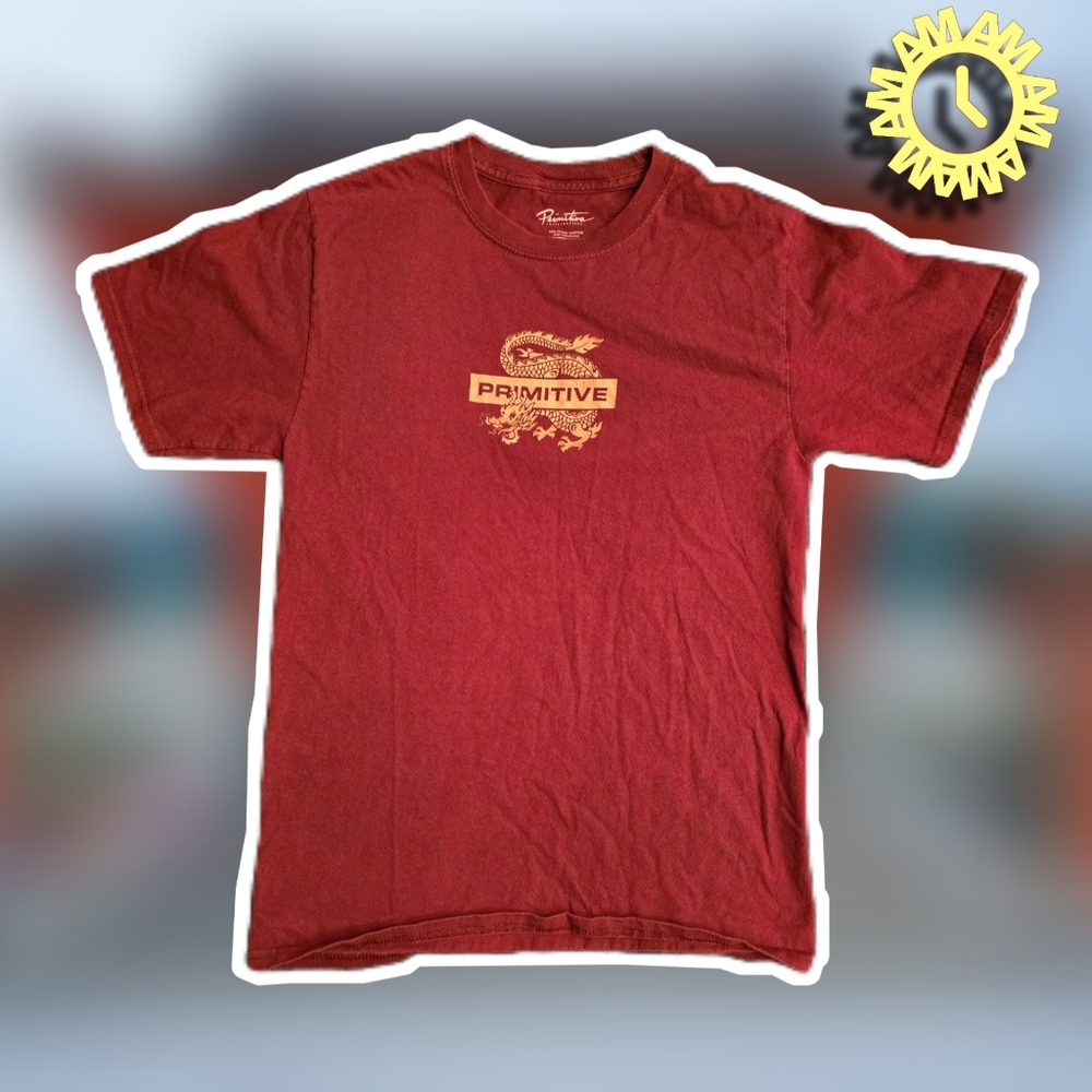 Primitive Hydra Burgundy T-Shirt